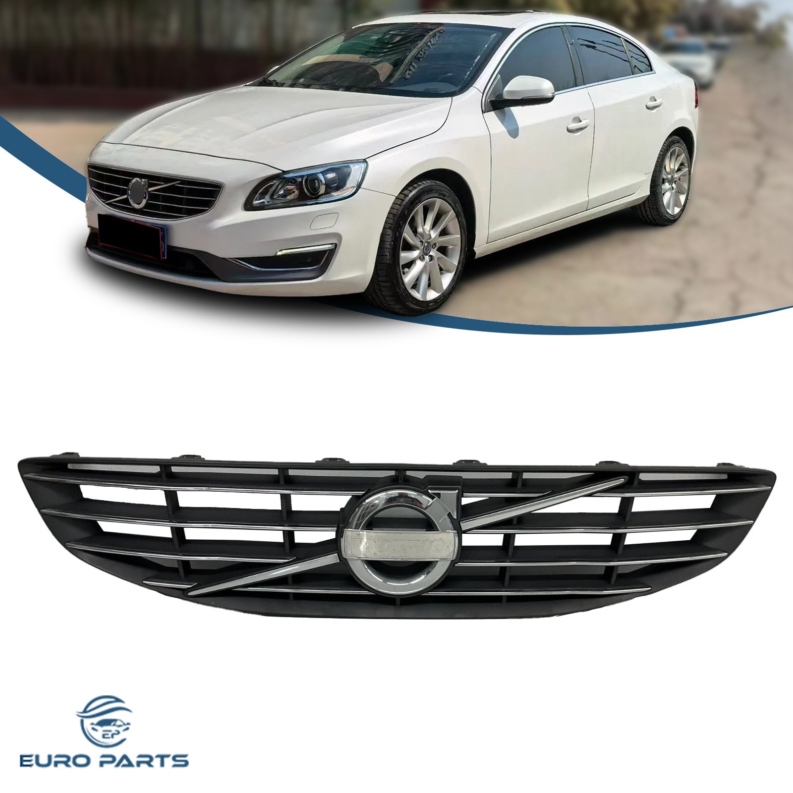 For 2011-2018 VOLVO S60/V60 Upper Center Grille Assembly 31364101
