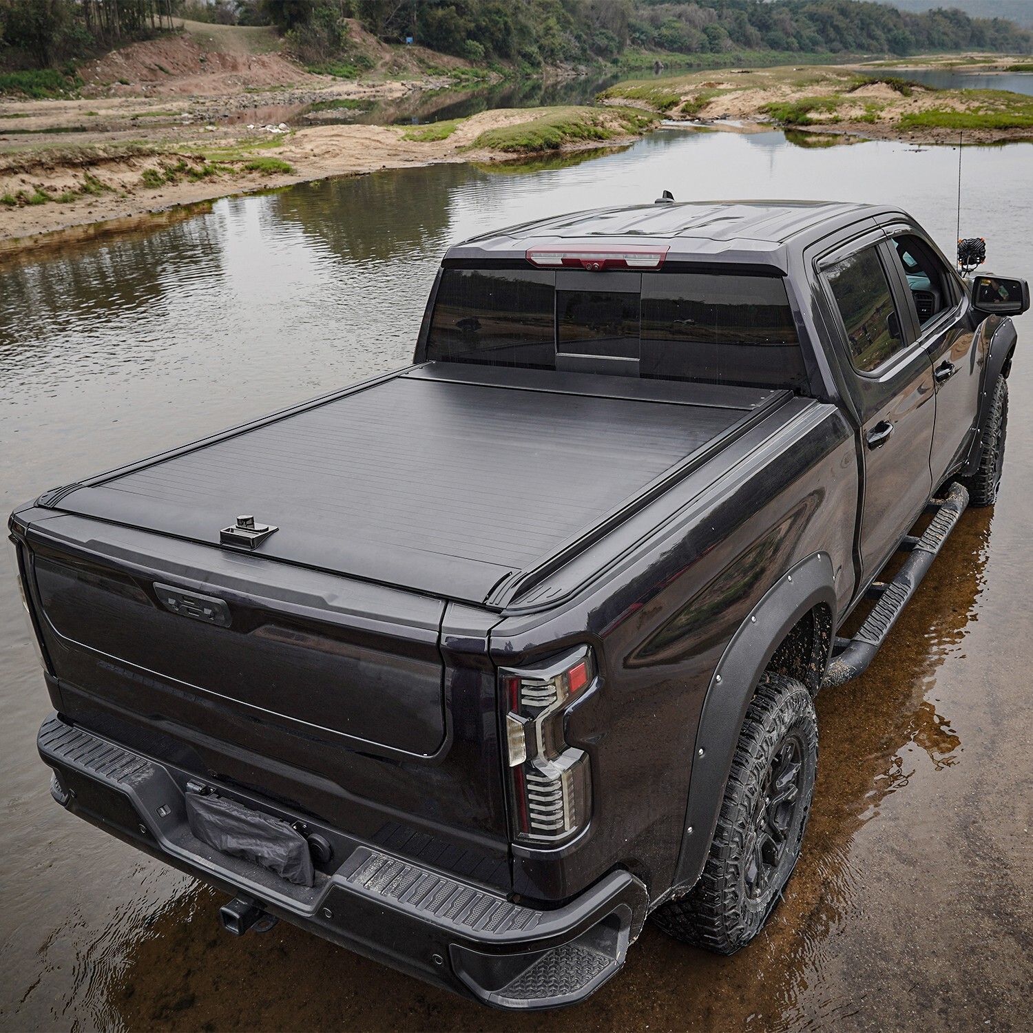 5.8Ft Retractable Truck Tonneau bed Cover For Silverado 2014-2025/GMC Sierra1500