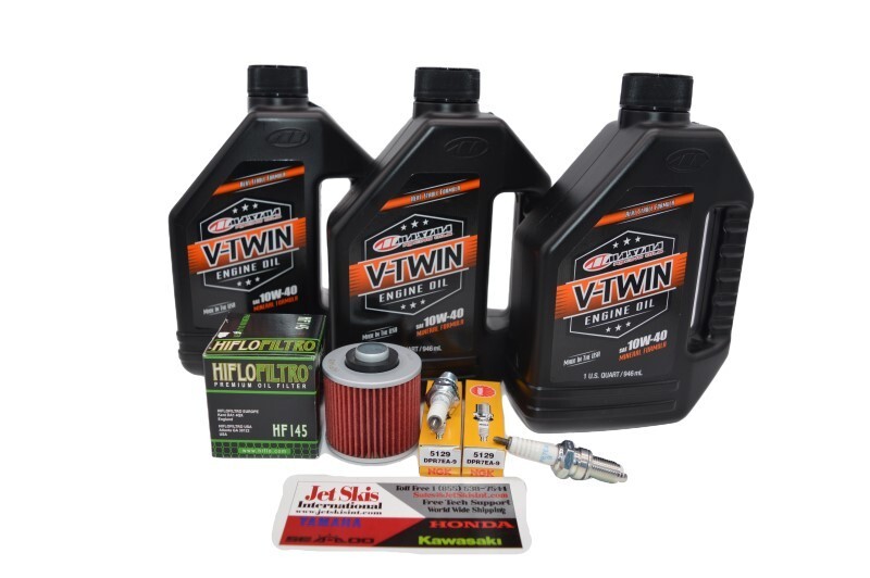 Yamaha V Star 650 Oil Change Kit NGK Spark Plugs Oil Filter XVS650 VSTAR 650