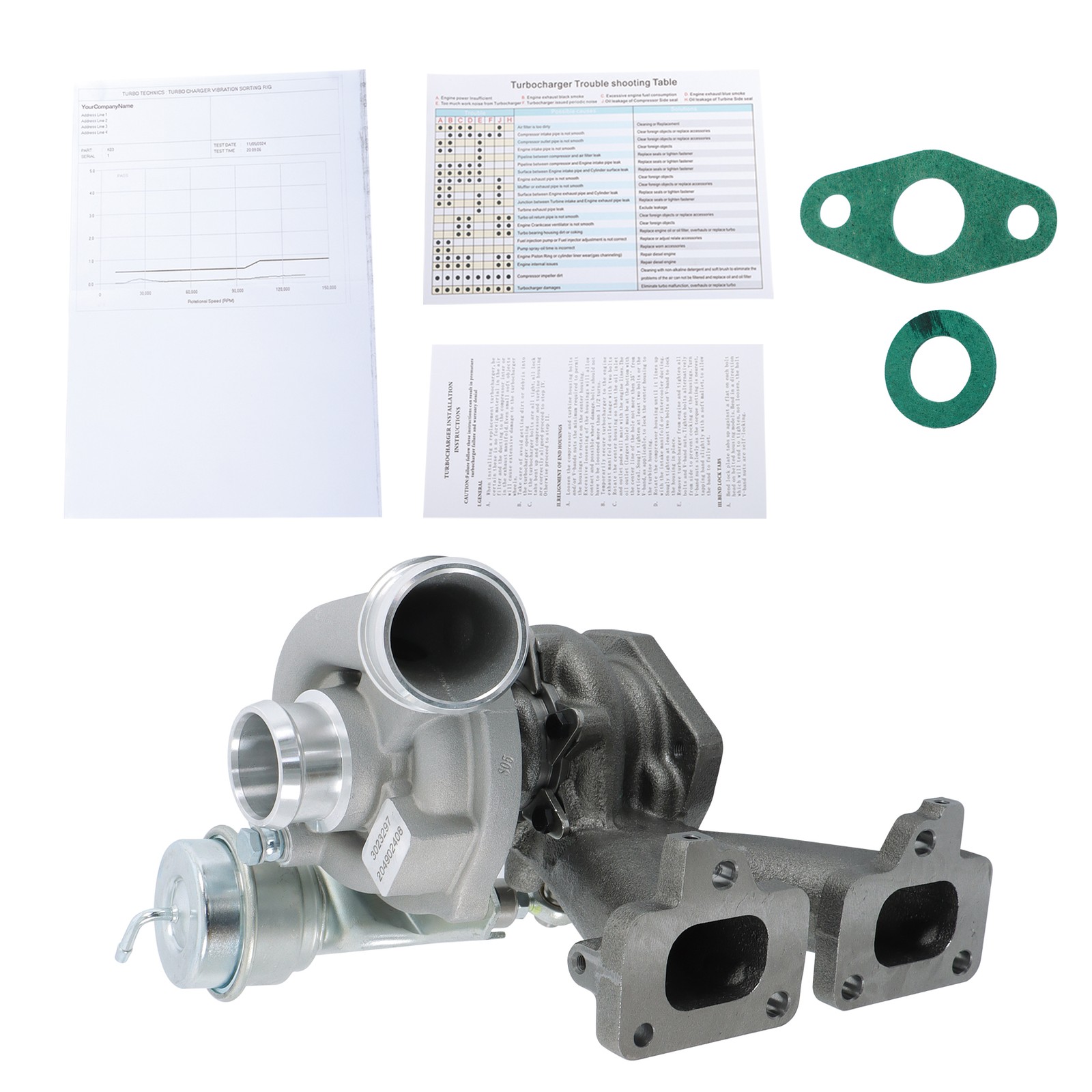 Labwork Upgraded Billet Turbo for Polaris RZR XP Turbo 2016-2021 UTV SXS 3023297