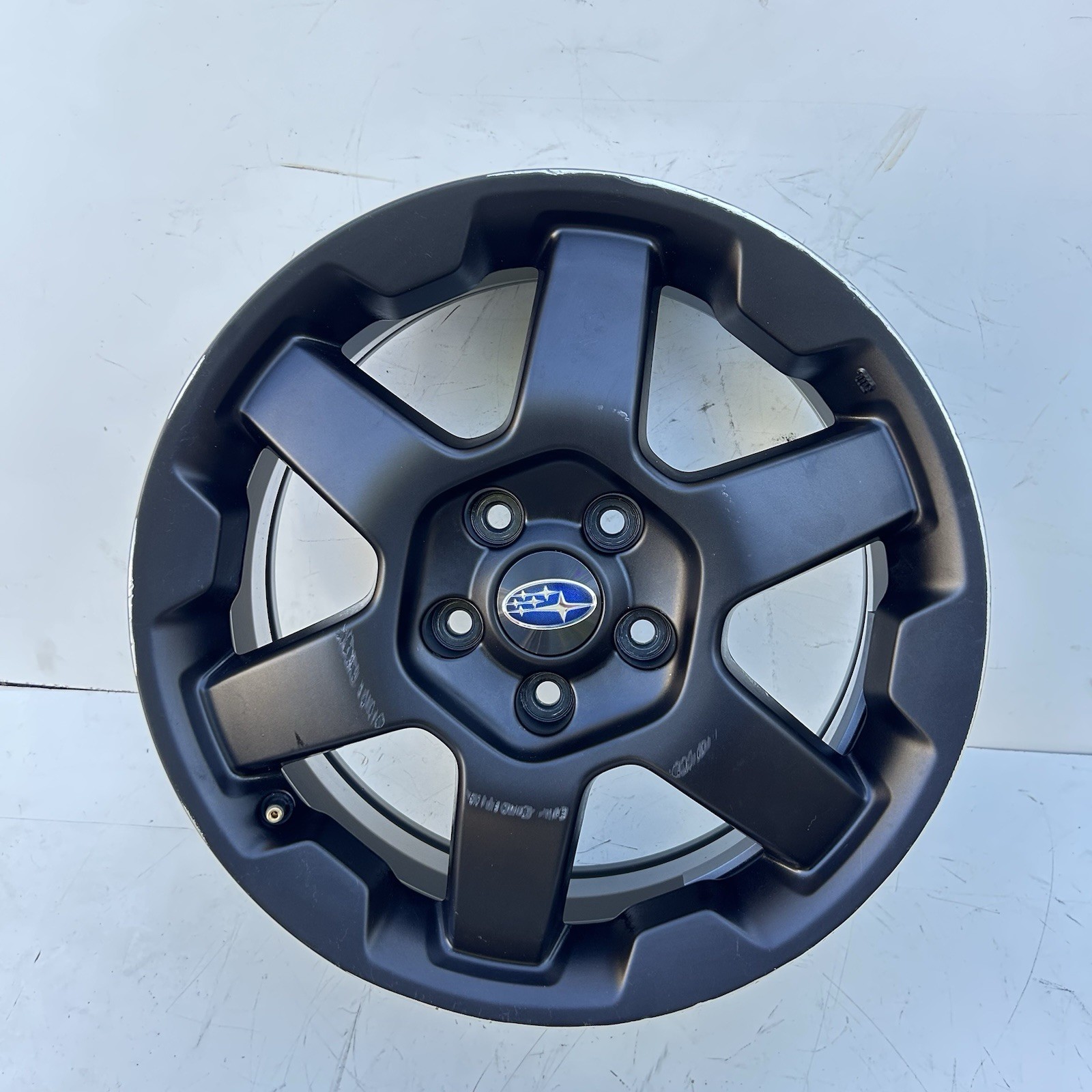 2022 - 2024 Subaru Black Wilderness Outback Rim 17x7 E97 Alloy Wheel OEM