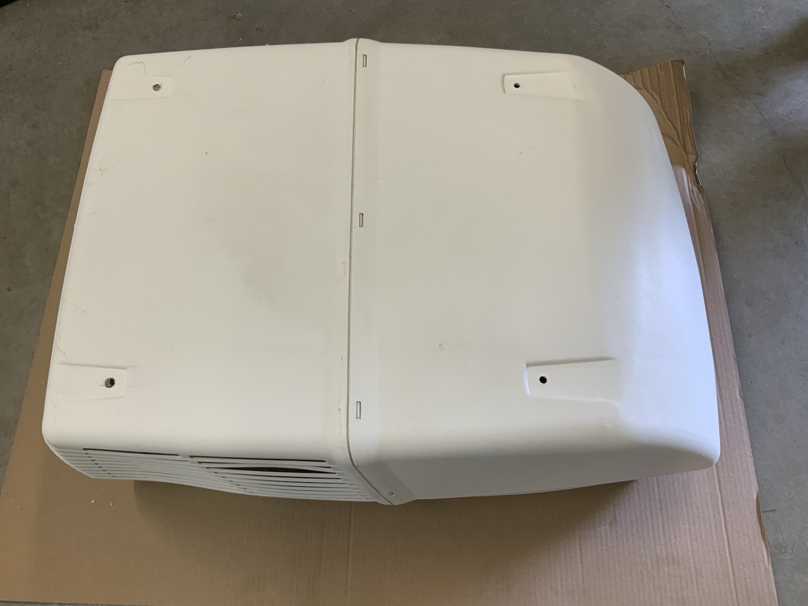 Coleman Air Conditioner Shroud Mach III  8335A5261  (White in color.)