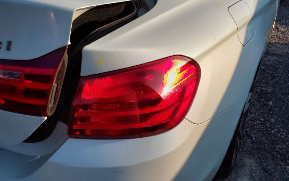 Passenger Tail Light Quarter Panel Mounted Fits 15-17 BMW M4 2404634