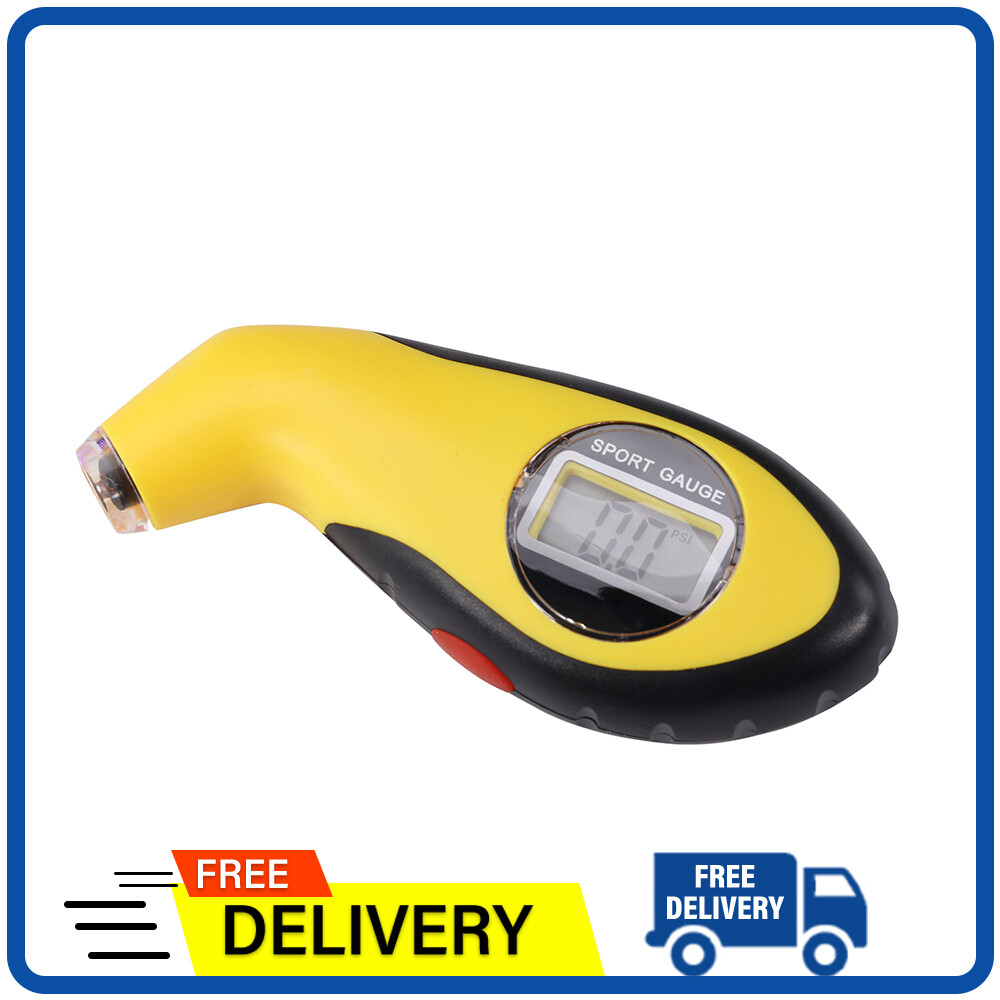 Digital Tire Pressure Gauge, Handy Air Tire Gauge for Car with LCD Digital Tire Pressure Gauge, Handy Air Tire Gauge for Car with LCD