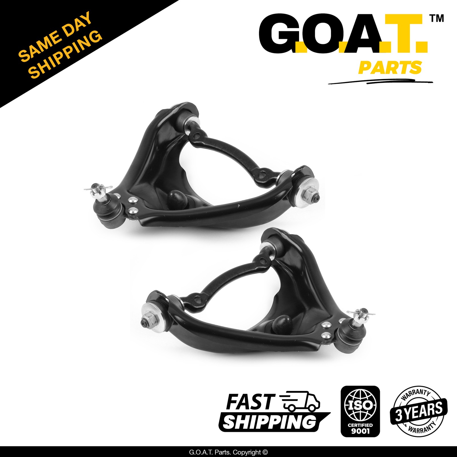 Front Upper Control Arm w/ Ball Joint Set for 2000-2004 Dodge Durango Dakota
