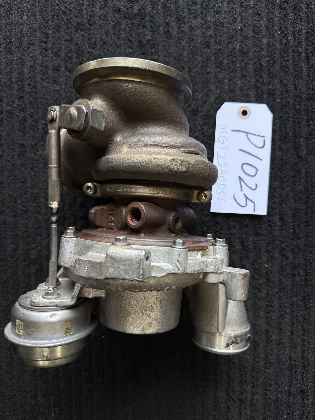 12-16 BMW M5 M6 4.4L Left Turbocharger OEM 11657846918 Garrett 800075-0008