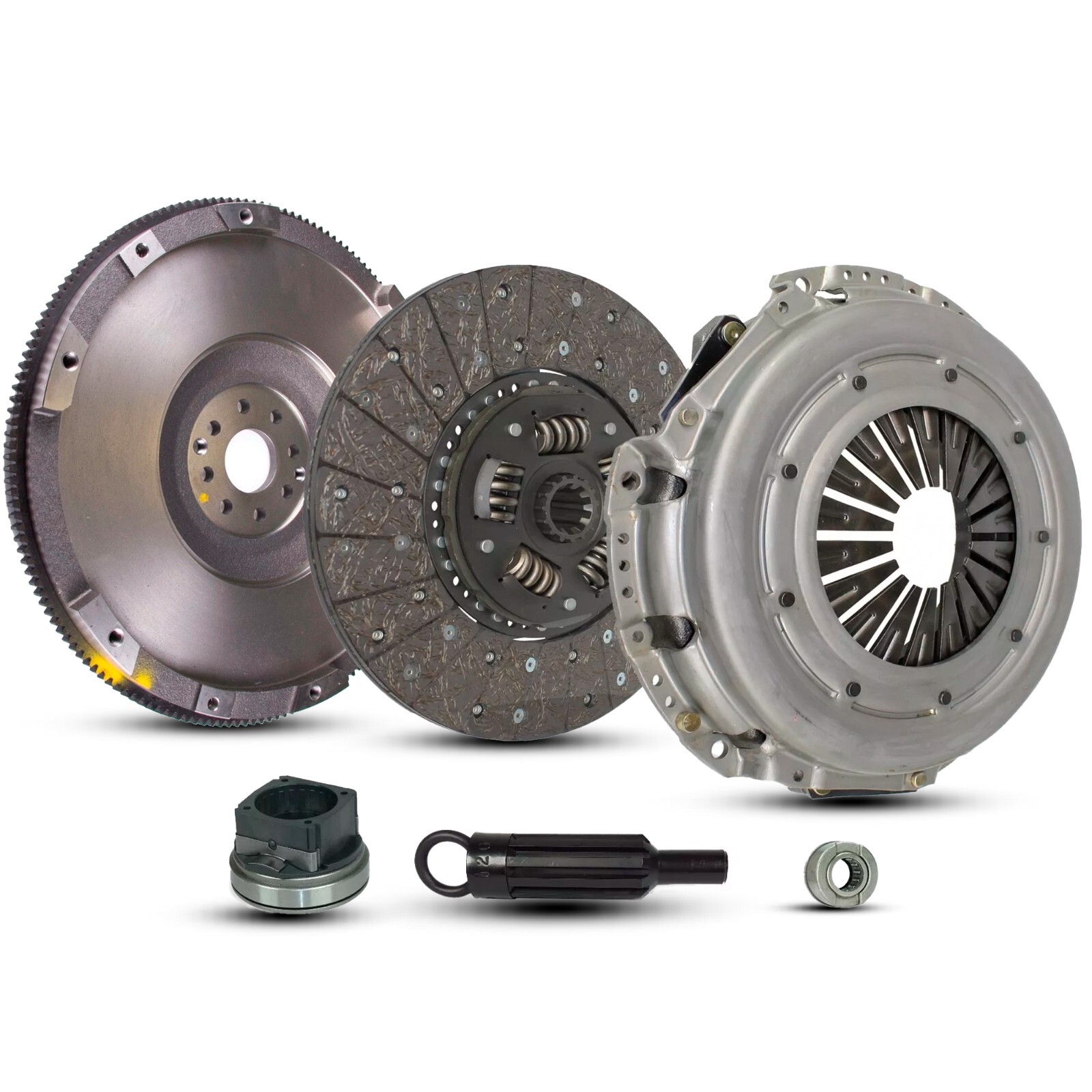 CLUTCH KIT WITH FW FOR 99-10 FORD F250 F350 F450 F550 SUPER DUTY F53 6.8L V10