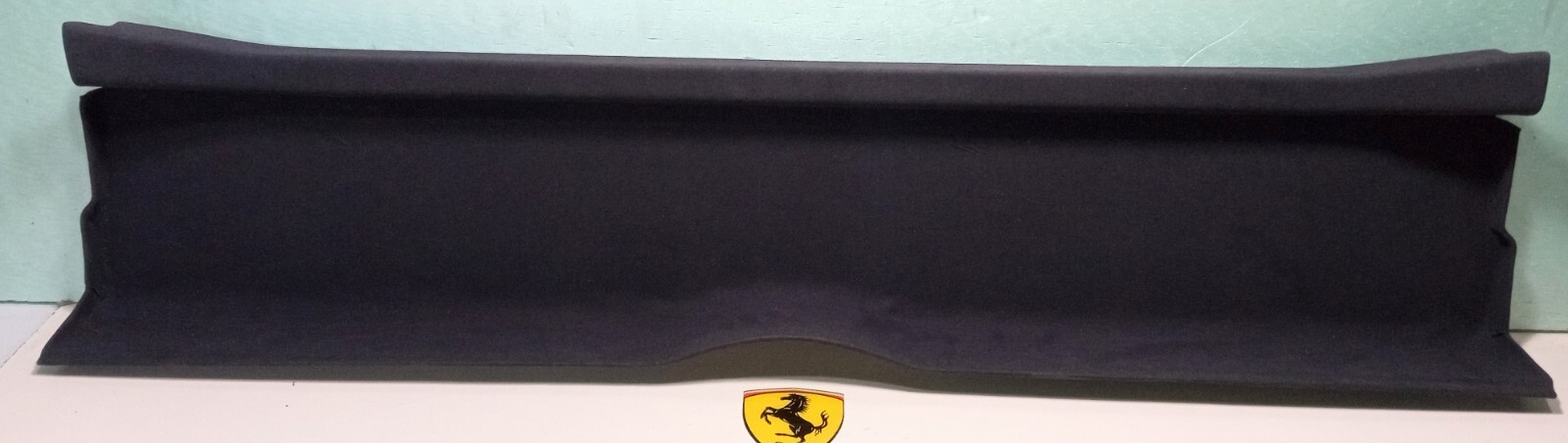 Ferrari F50 Rear Interior Bulk Head Felt Carpet Trim Panel_64885700_NEW_GENUINE