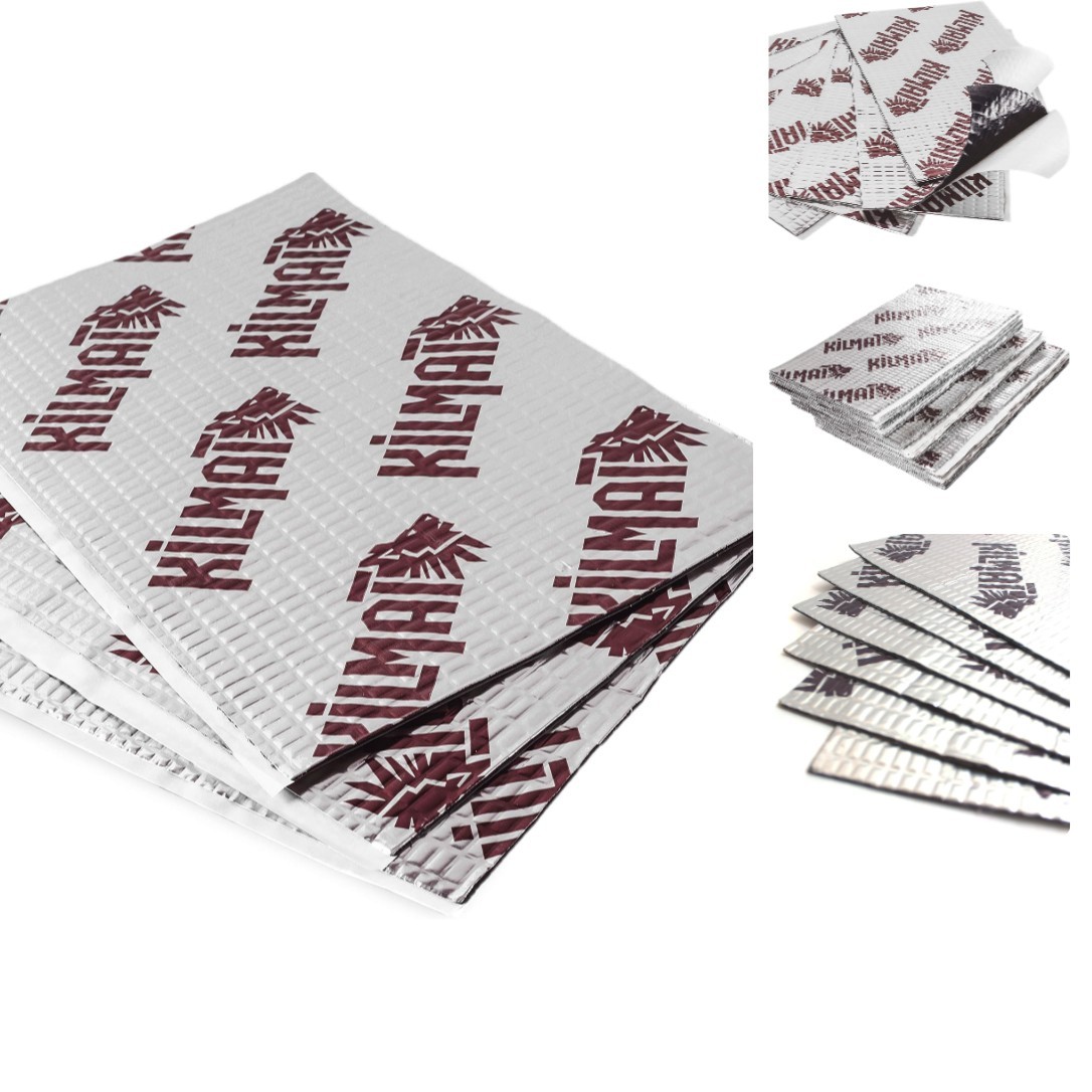 KILMAT 80 mil 36 sqft Car Sound Deadening Mat Butyl Automotive Sound Deadener Au