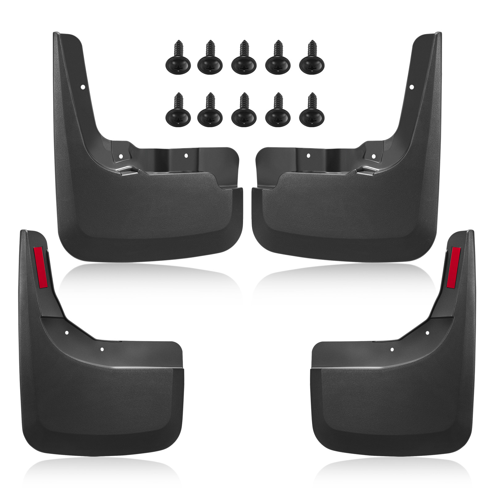 4x Mud Flaps Splash Guards for Chevrolet Silverado 1500 2019 2020 2021 2022 4x Mud Flaps Splash Guards for Chevrolet Silverado 1500 2019 2020 2021 2022