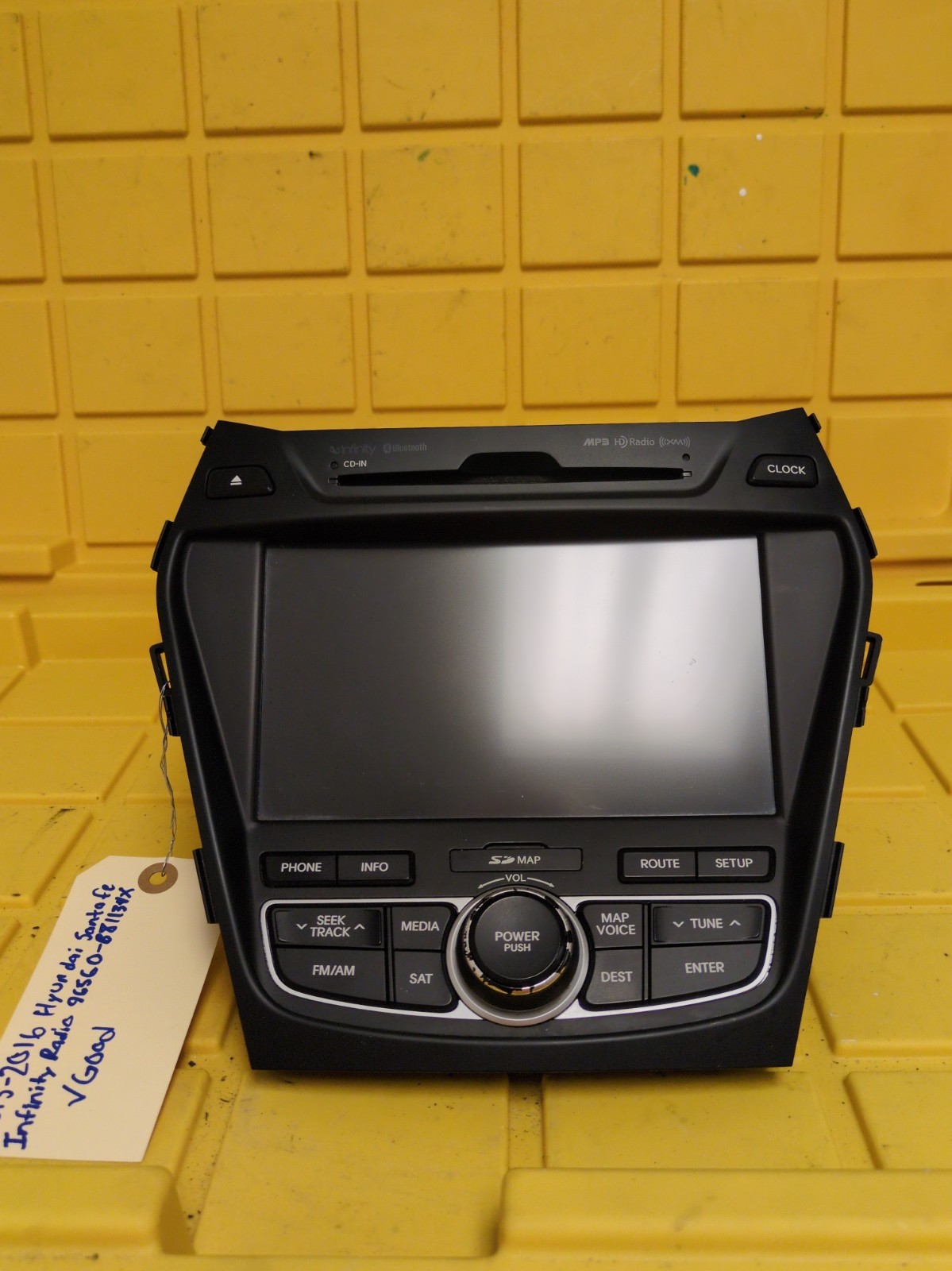 ✅ 2013-2016 Hyundai Santa Fe Infinity Navigation Radio CD Player 96560-B81134X