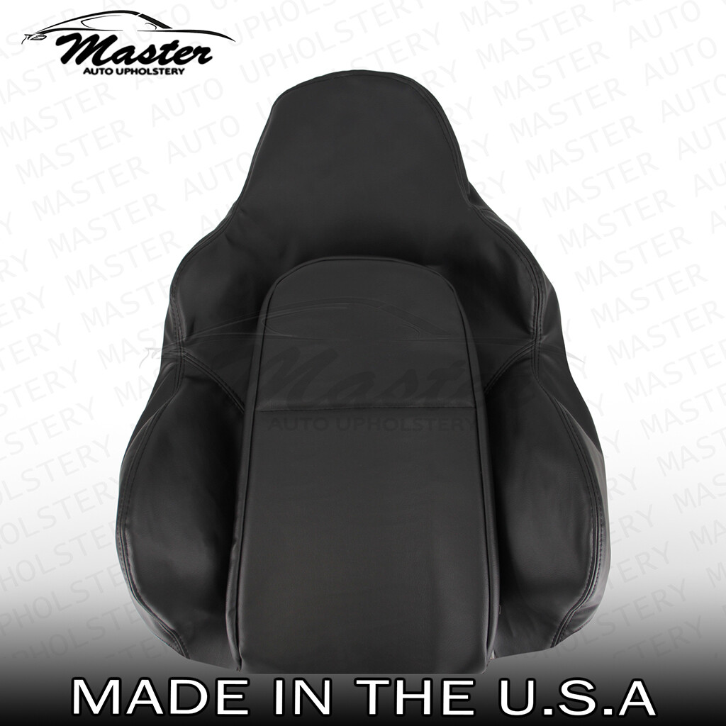 Replacement 2003 2004 For Volkswagen R32 Front Black Leather Seat Covers