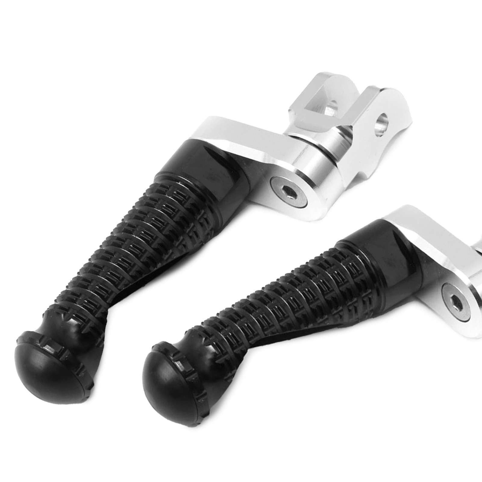 MPRO 1 inch Riser Black Front Foot Pegs For Z750 S R 04-07 08 09 10 11 12 13