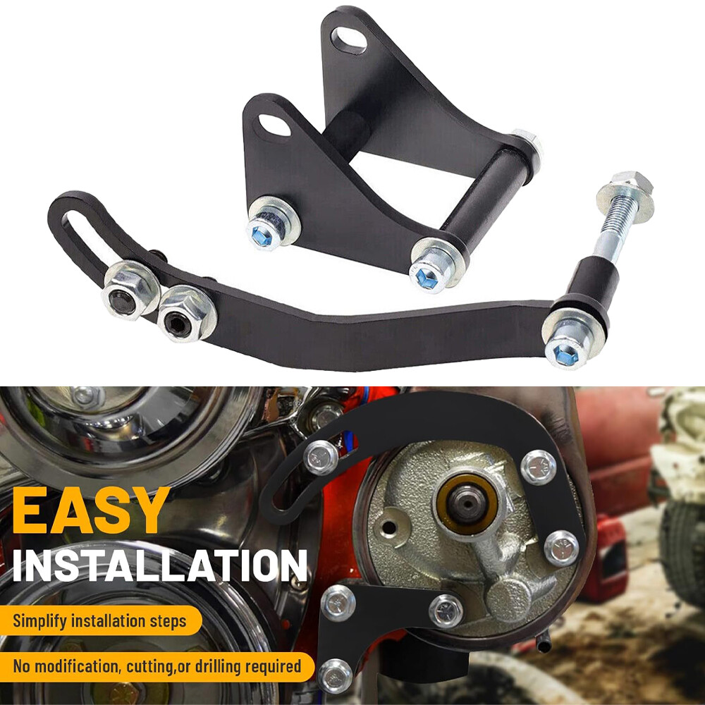 Power Steering Pump Mounting Bracket Fit For GM Chevy 350 SWP LWP Saginaw SB SBC