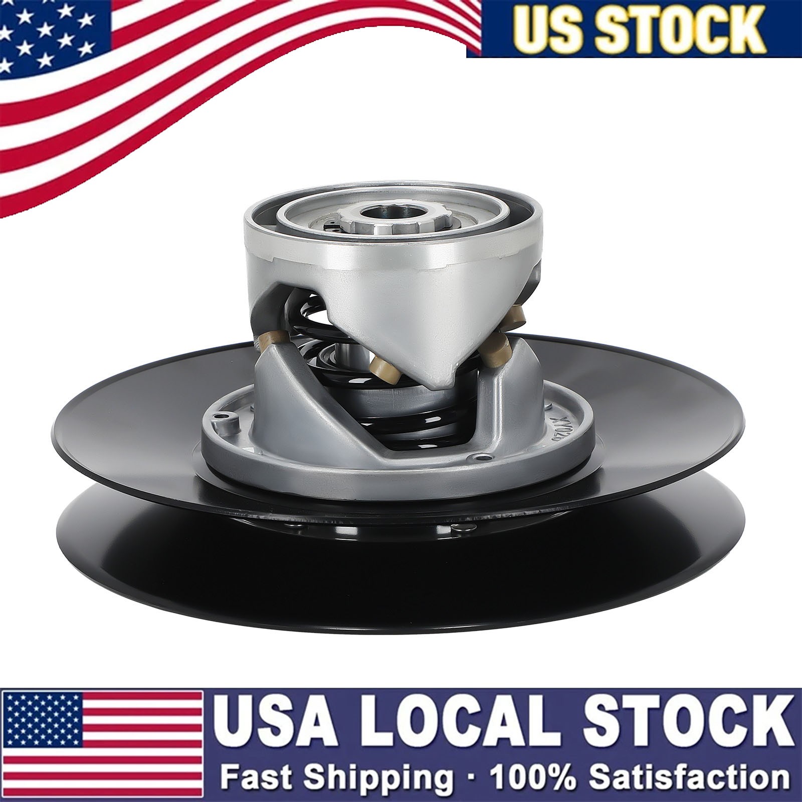 1PC Secondary Clutch for EZGO 2-cycle Gas Golf Cart 1976-1988 23191-G1 14694-G1