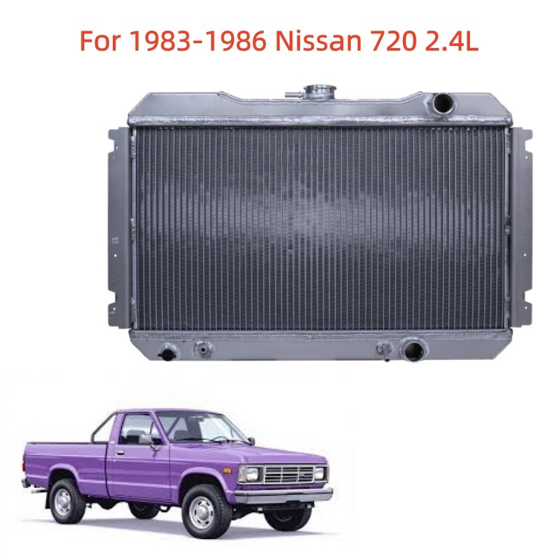 Full Aluminium Radiator for 1983 1984 1985 1986 Nissan Datsun 720 Pickup 2.4L