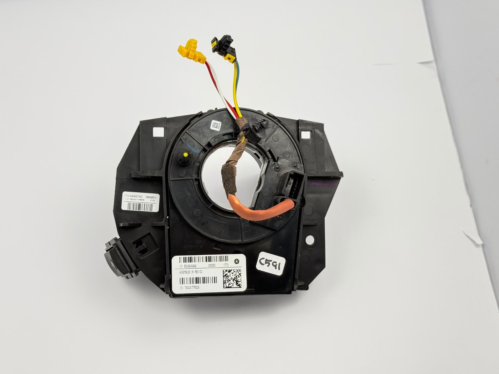 2008-2020 DODGE GRAND CARAVAN CLOCK SPRING W/SENSOR OEM 56046494AD.
