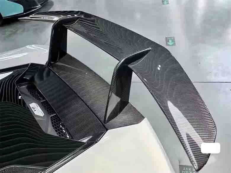 Carbon Fiber Rear Trunk Spoiler Wing For Lamborghini Huracan LP580 LP610