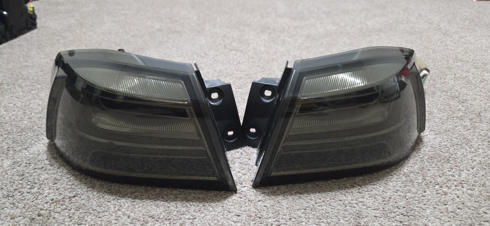 Tested 2008-2015 Mitsubishi Lancer X Smoke Tail Light JDM OEM 2015 Tested 2008-2015 Mitsubishi Lancer X Smoke Tail Light JDM OEM 2015