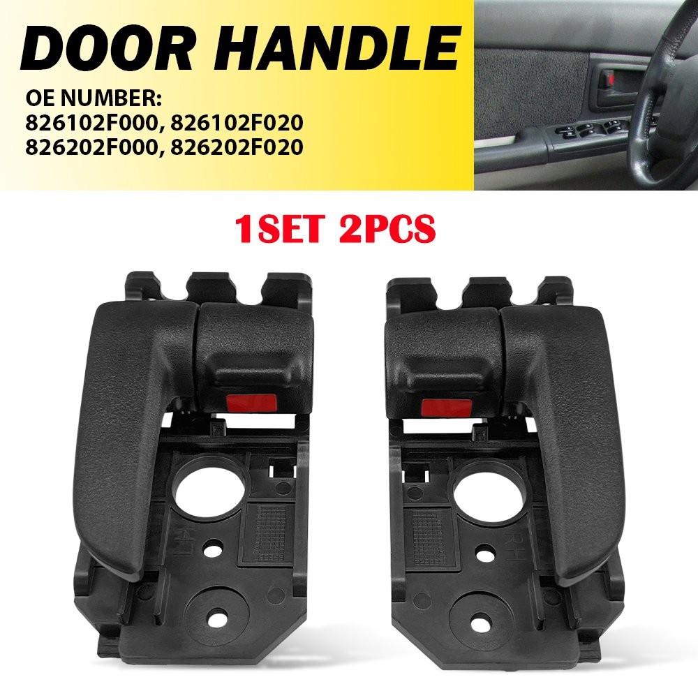 1-10X Interior Door Handle Front Rear For 2004-2009 KIA Spectra/2005-09 Spectra5