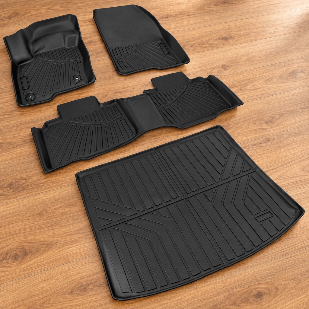 Heavy Duty 3D Floor Mats & Cargo Liner Full Cover for 2015-2024 2025 Ford Edge