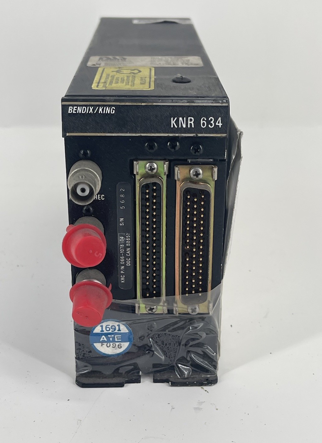 Bendix King KNR 634 066-1078-04 NAV Glideslope Marker Receiver Aircraft Boeing