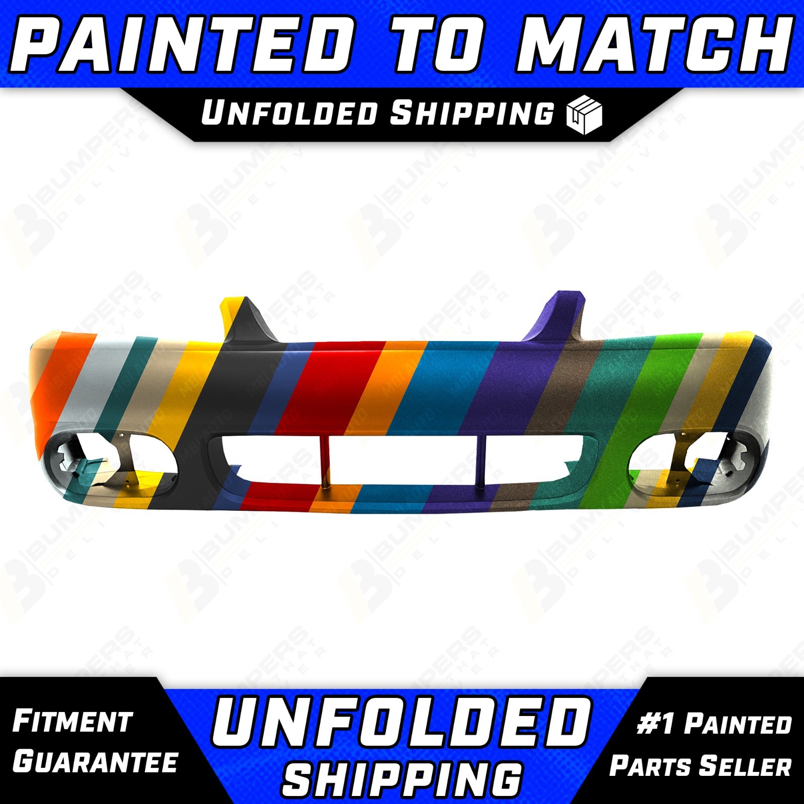 NEW Painted To Match Front Bumper Cover Fascia for 2003 2004 Ford Mustang Cobra