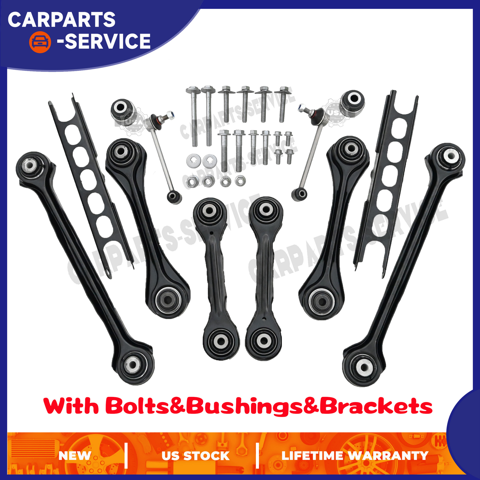 Rear Suspension Control Arm Kit For BMW E90 E91 E92 E93 128i 135i 335i 328i 330i
