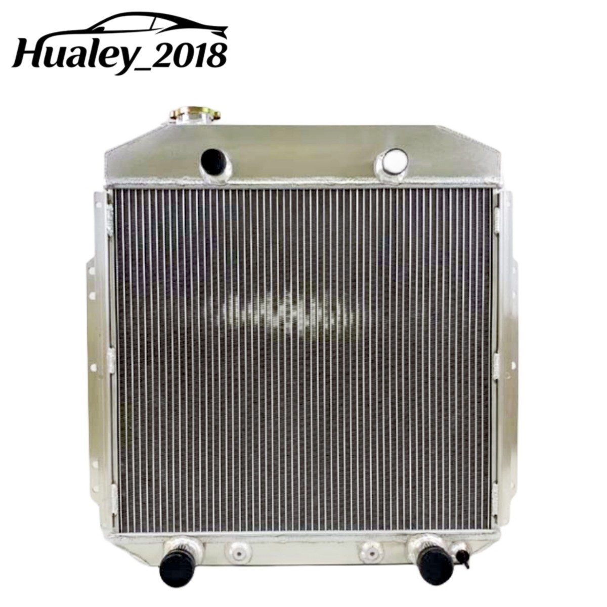 Full Aluminum 3 Row Cooling Radiator Assembly CC5356FH Ford Flathead Truck 53-56