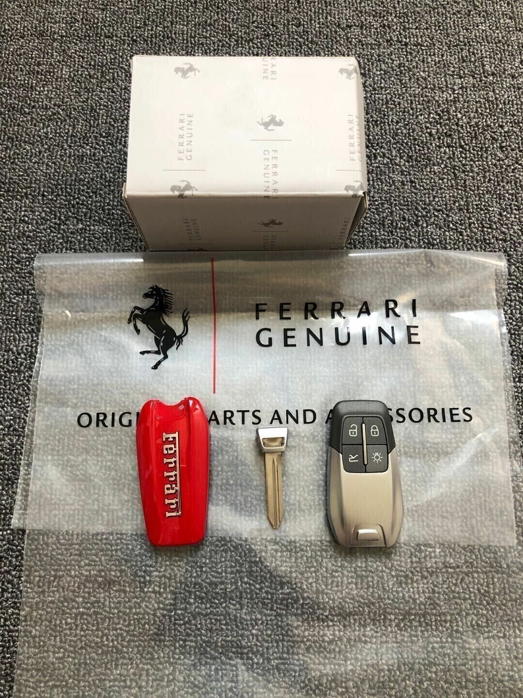 Ferrari 488 Replacement Smart Remote Control Car Key Shell Case Housing