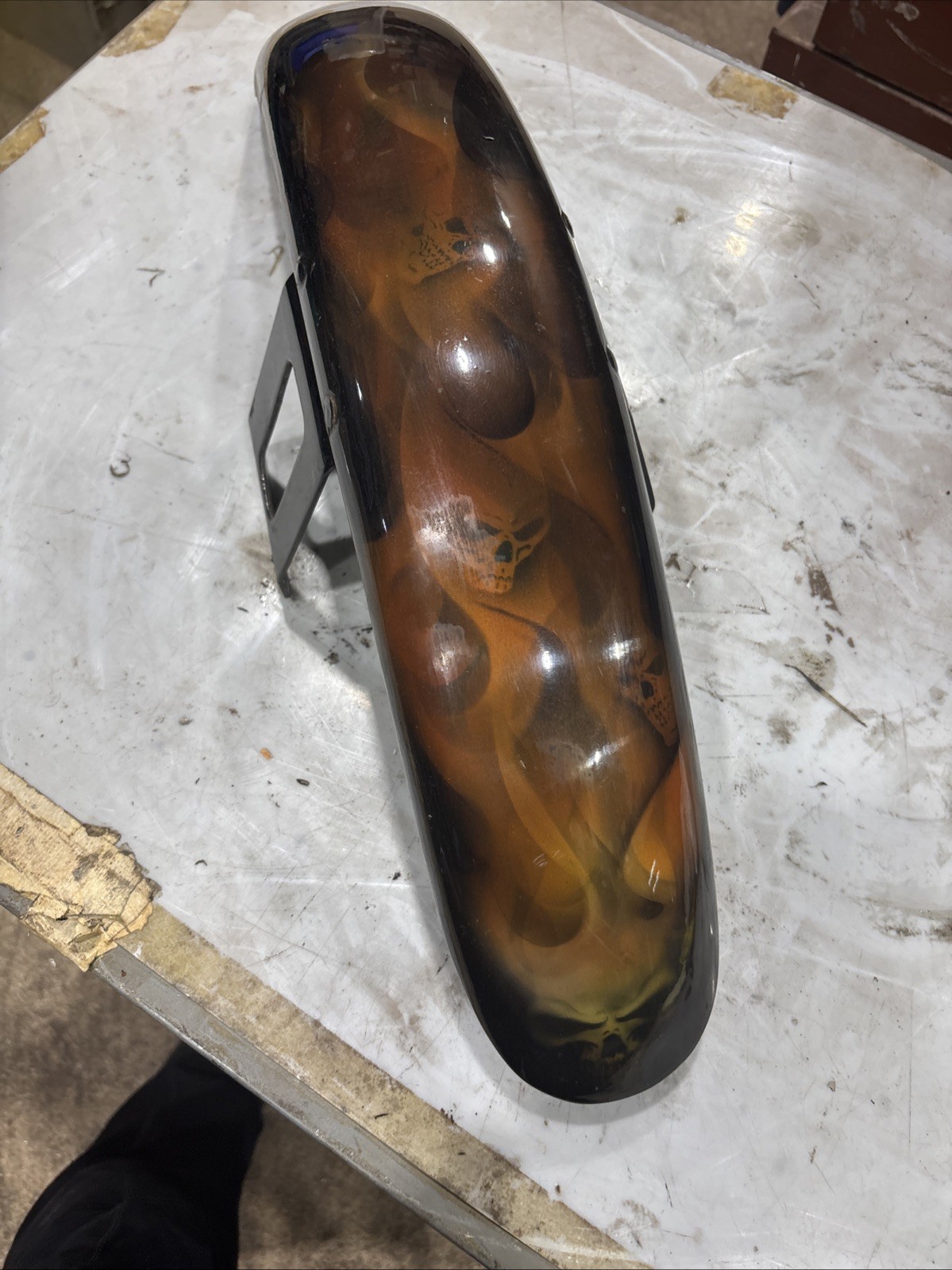 99-05 1999 2005 Harley Davidson Dyna Wide Glide Front Wheel Fairing Fender E18