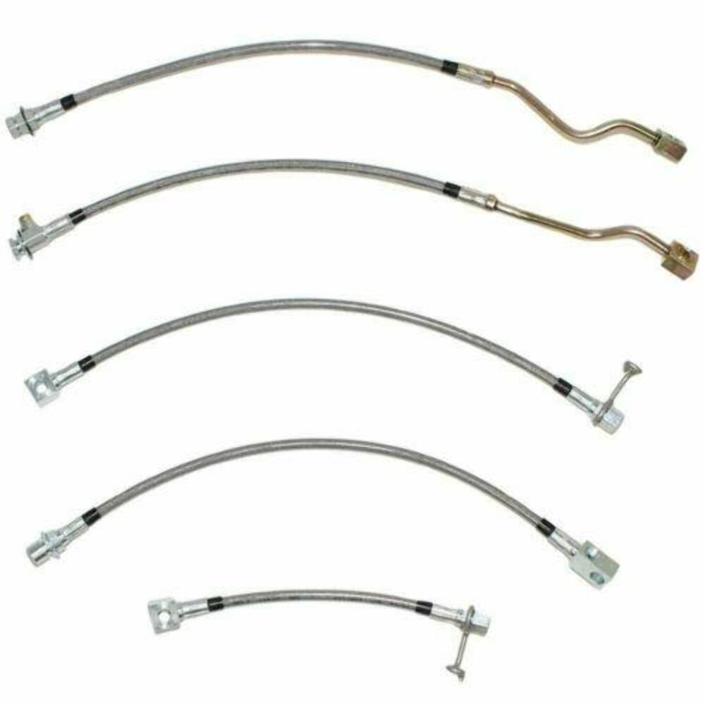 HSK0056SS Brake Hose Kit Fits 2001 - 2005 Chevrolet Blazer | Fine Lines