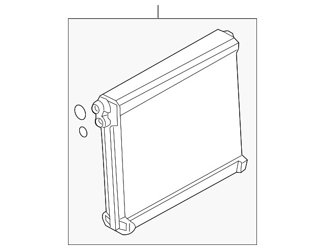 Genuine Land-Rover Evaporator Core LR056368