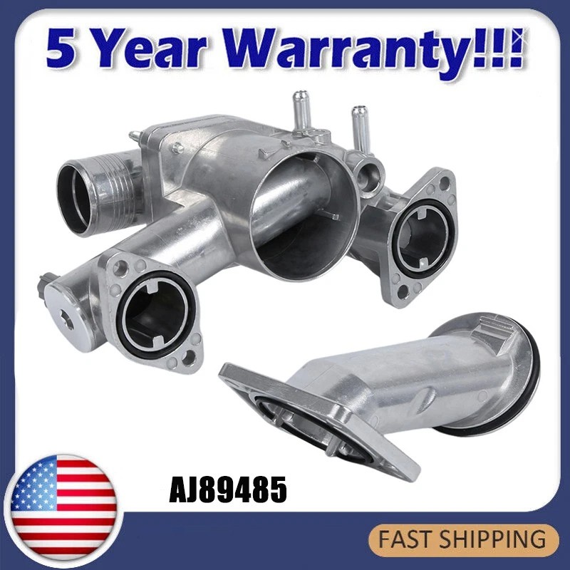 FOR JAGUAR S-TYPE XJ8 XJR 4.2L 2003-2005 ALUMINUM THERMOSTAT HOUSING AJ89485 NEW FOR JAGUAR S-TYPE XJ8 XJR 4.2L 2003-2005 ALUMINUM THERMOSTAT HOUSING AJ89485 NEW
