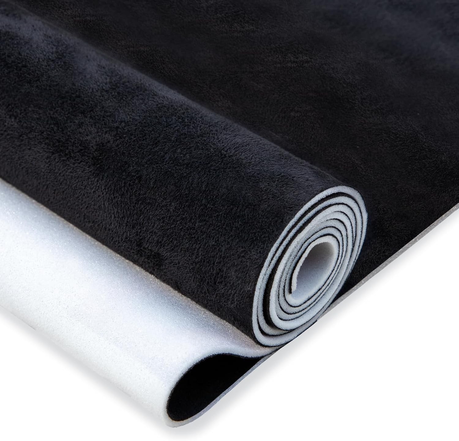 BLACK SUEDE HEADLINER FABRIC 72