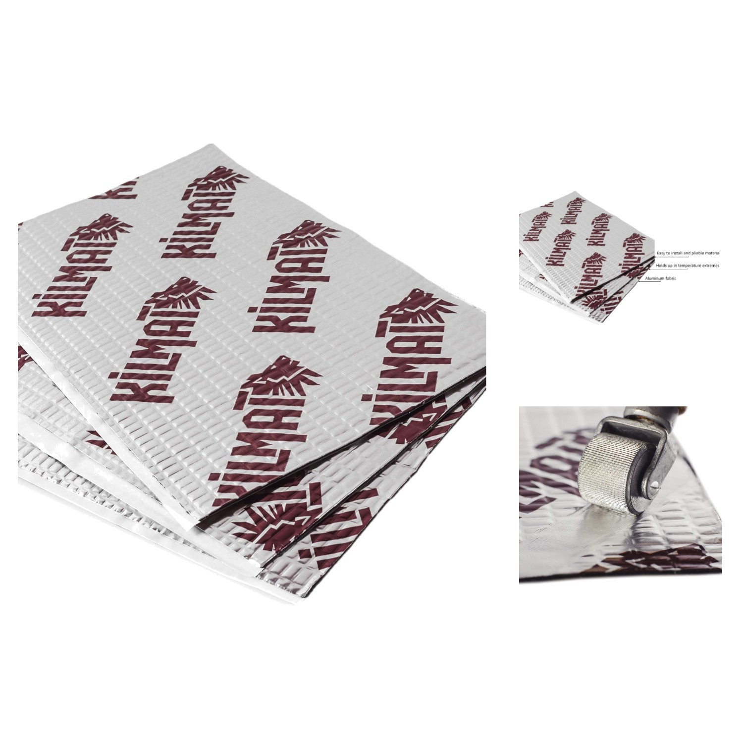 Efficient 80 Mil Butyl Sound Deadening Mat - 10 Sqft for Ultimate Noise Control