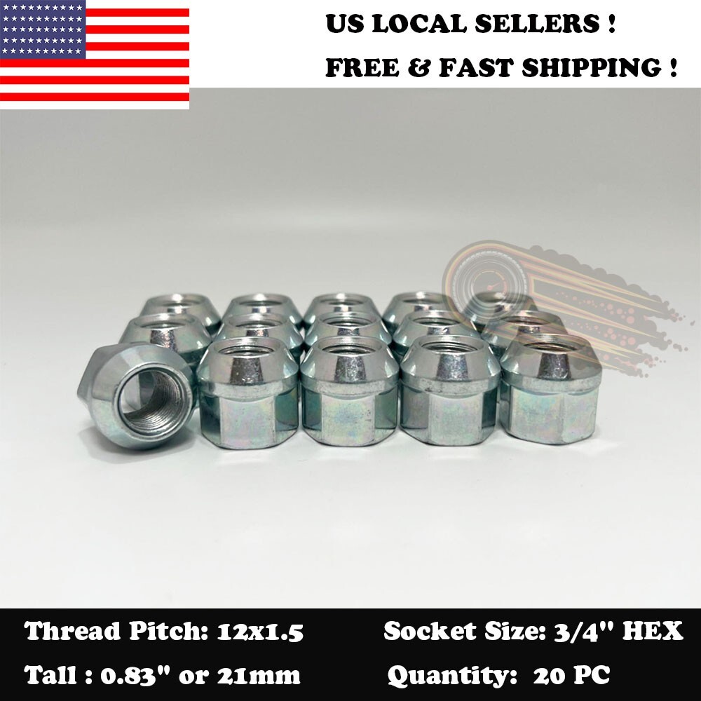 20Pc OPEN END ZINC 3/4