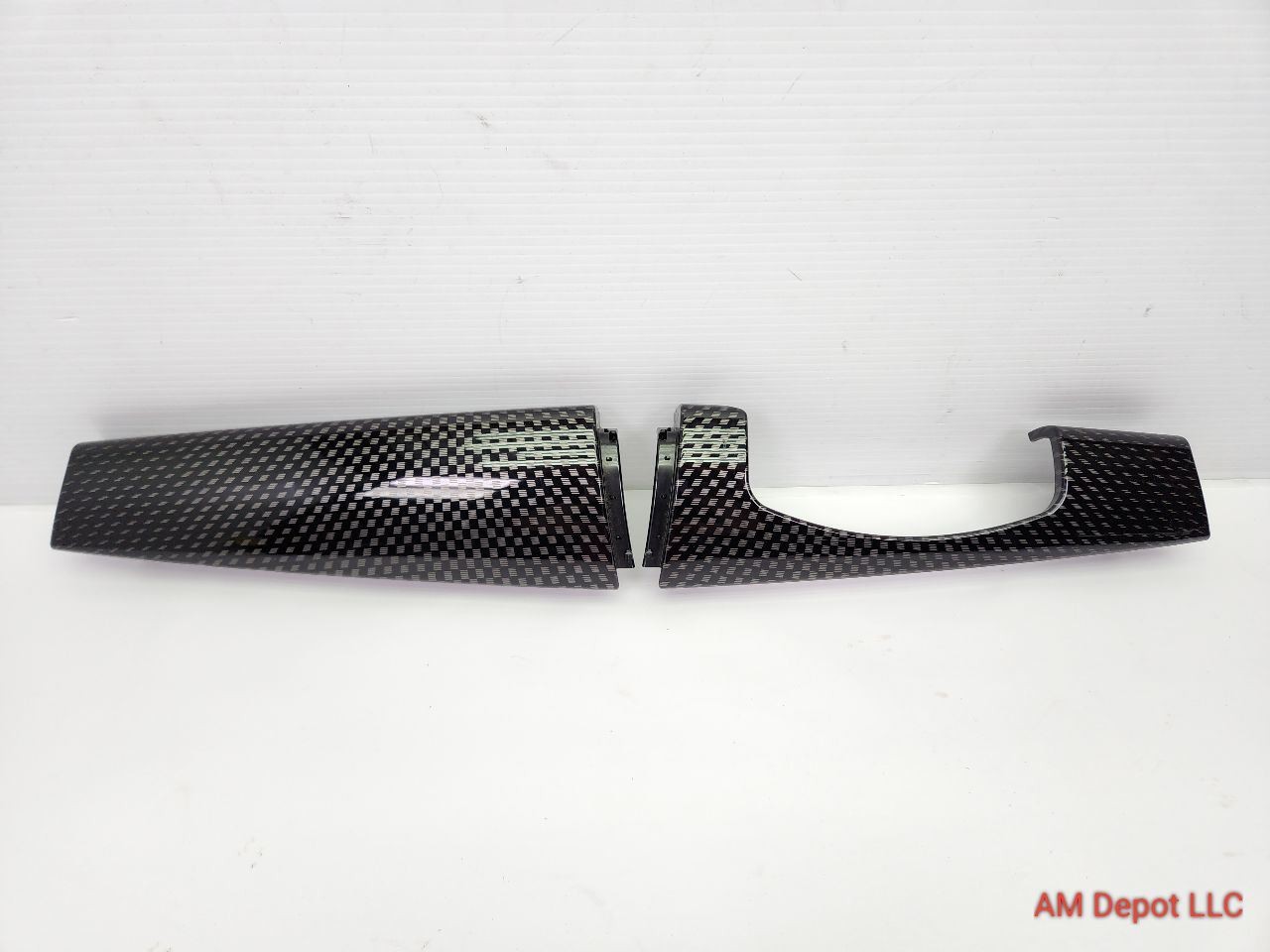 2017 Mini Cooper S F56 F57 Dash Decor Trim Piece Set Left & Right Checkered