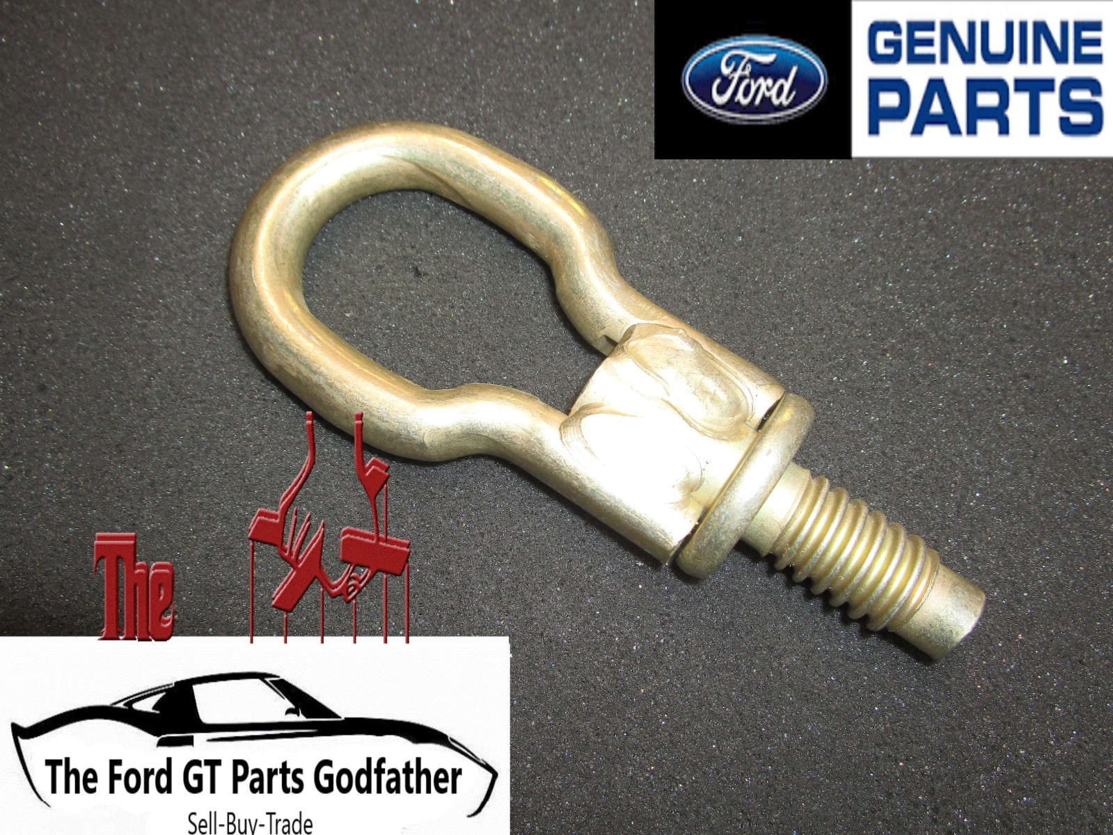 2005,2006 FORD GT GT40 SUPERCAR OEM GOLD PLATED CONCOURS CORRECT TOW HOOK 05/06 2005,2006 FORD GT GT40 SUPERCAR OEM GOLD PLATED CONCOURS CORRECT TOW HOOK 05/06