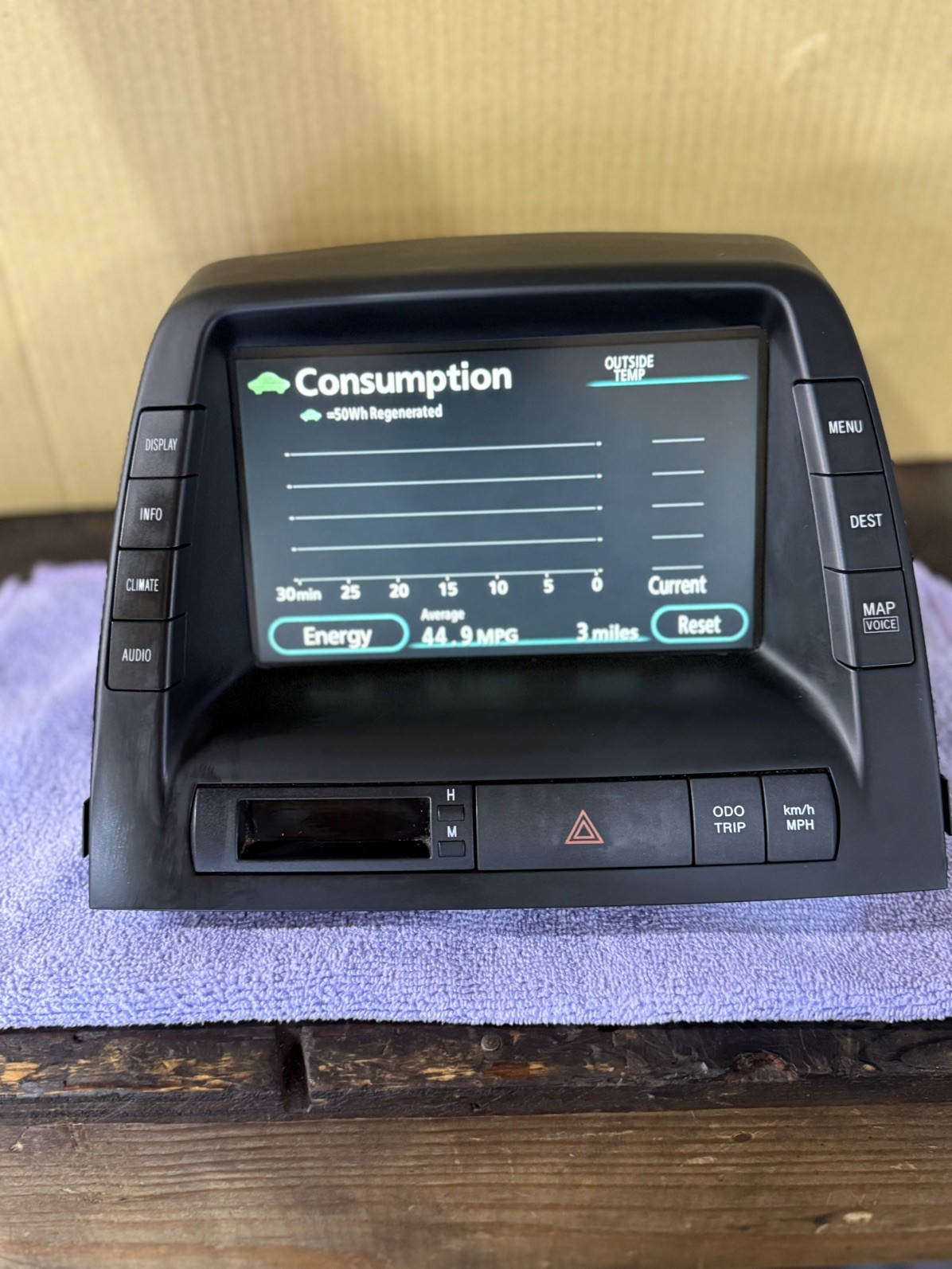 2004-2009 Toyota Prius Multi Function Display Navigation System 2004-2009 Toyota Prius Multi Function Display Navigation System
