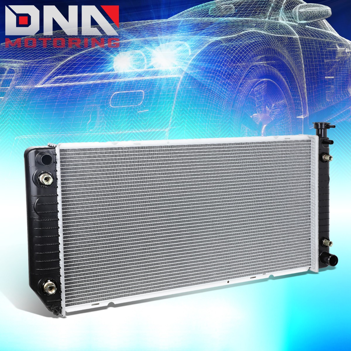 For 1992-1999 Chevy GMC C K 1500 2500 3500 5.0L 5.7L 7.4L Radiator Aluminum 1522
