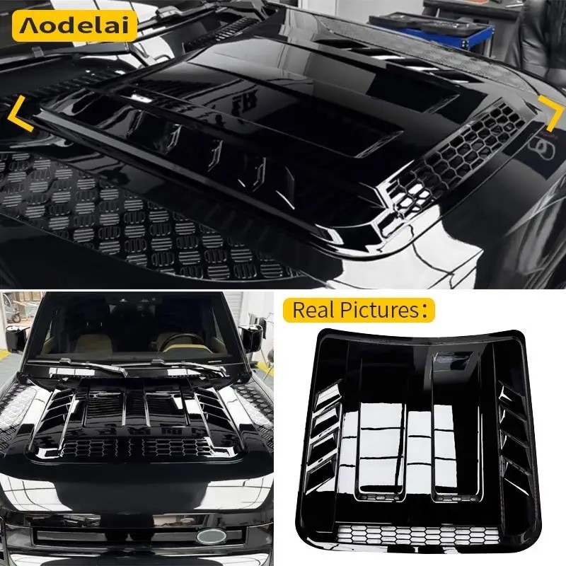 For Land Rover Defender L663 90 110 130 2020-2025 car bonnet armor engine hood p For Land Rover Defender L663 90 110 130 2020-2025 car bonnet armor engine hood p
