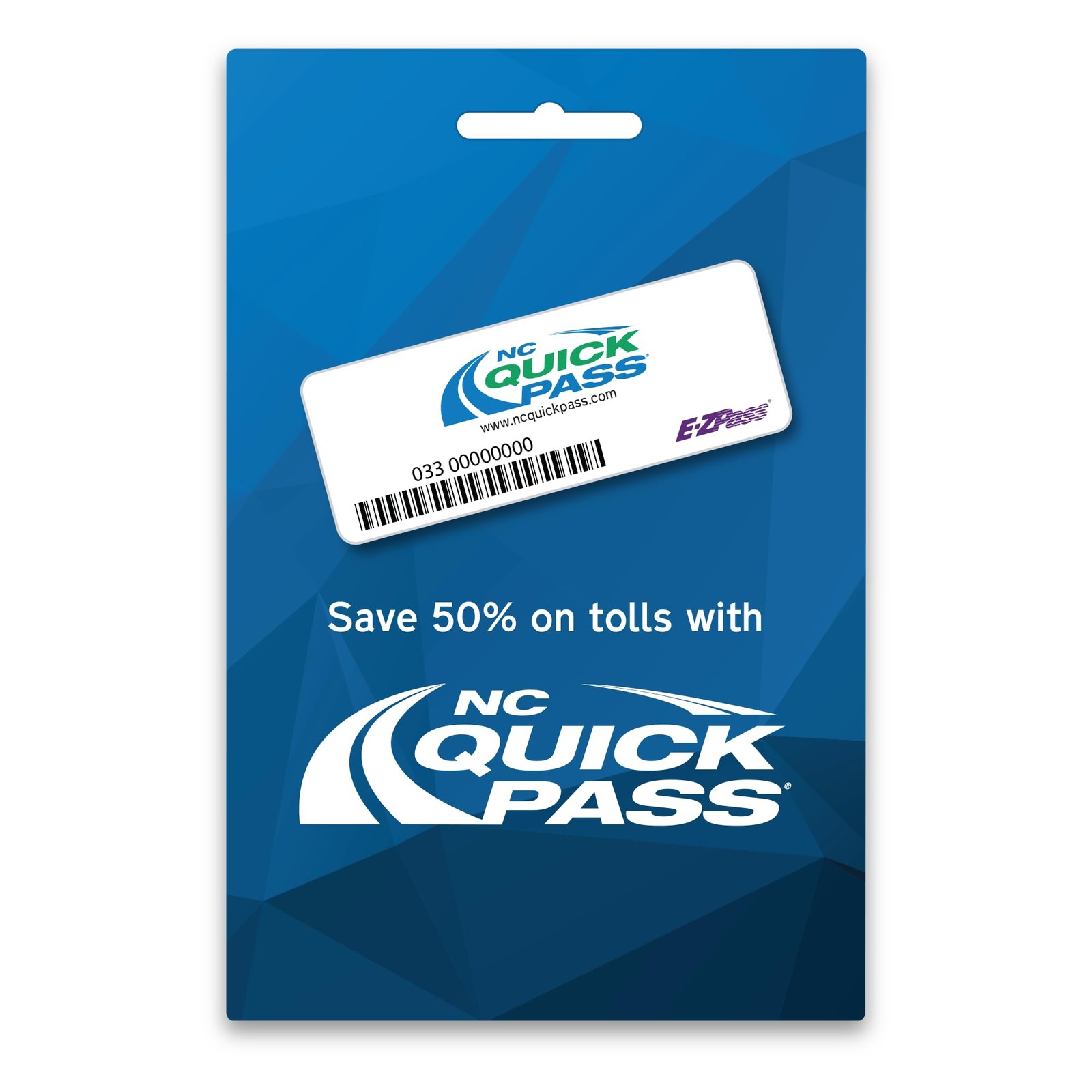 NC Quick Pass Sticker Transponder – Toll Roads – Works in 19 States Silver NC Quick Pass Sticker Transponder – Toll Roads – Works in 19 States Silver