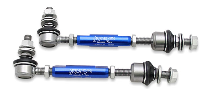 SuperPro Rear HD Adjustable End Link Set 12mm Studs for 03-24 4Runner TRC1285V