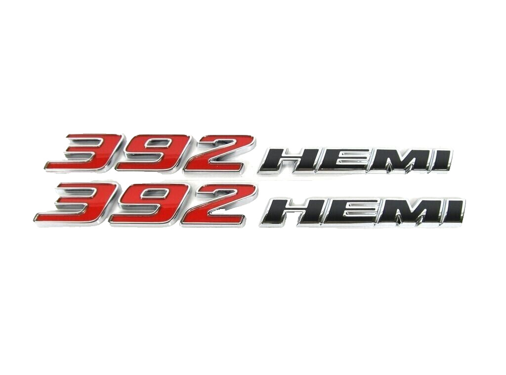 Dodge Challenger 392 HEMI Emblem Badge Shaker Hood Scoop Fender OEM NEW MOPAR