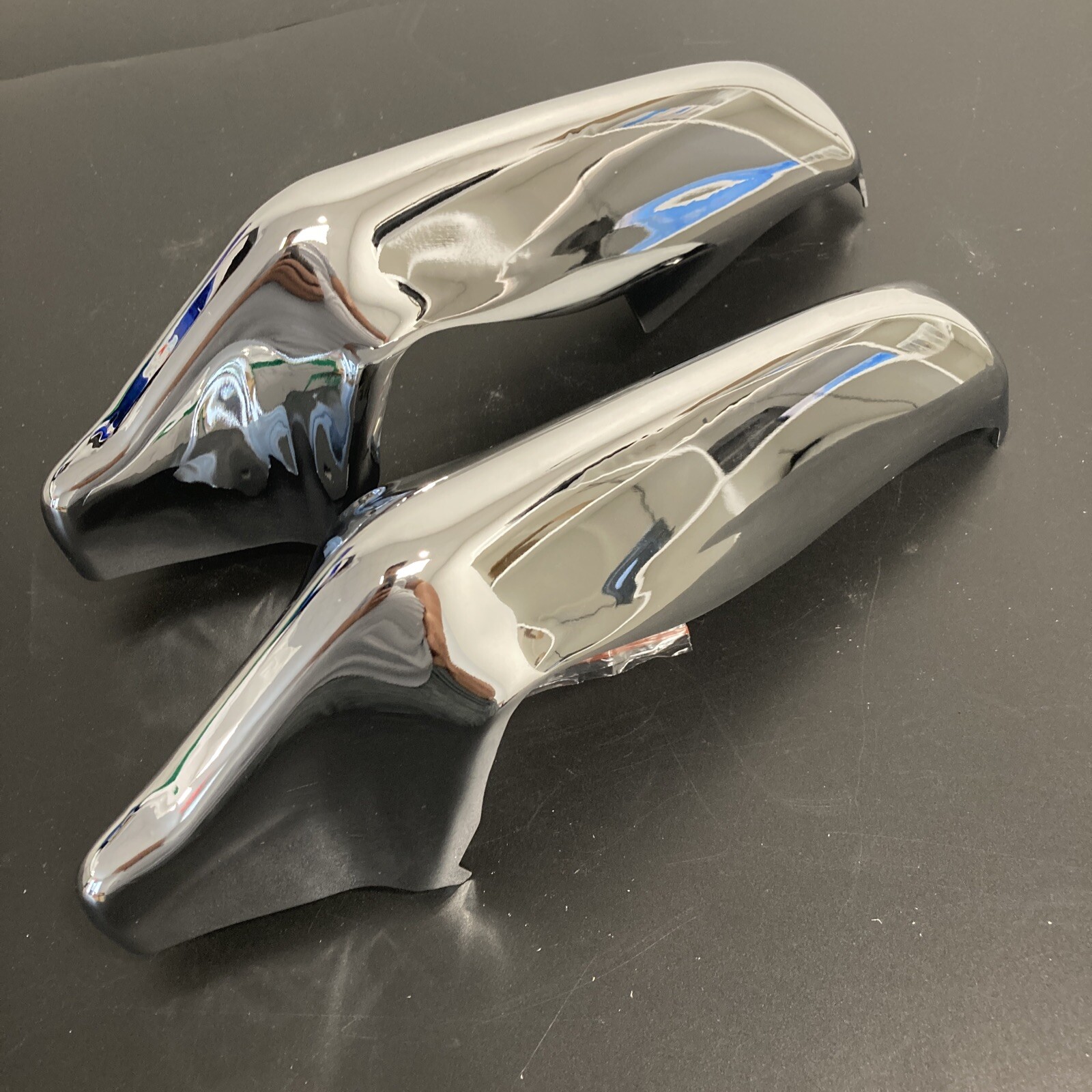 1963 63 Chevy Impala Chrom Rear Bumper Guard Pair 1963 63 Chevy Impala Chrom Rear Bumper Guard Pair