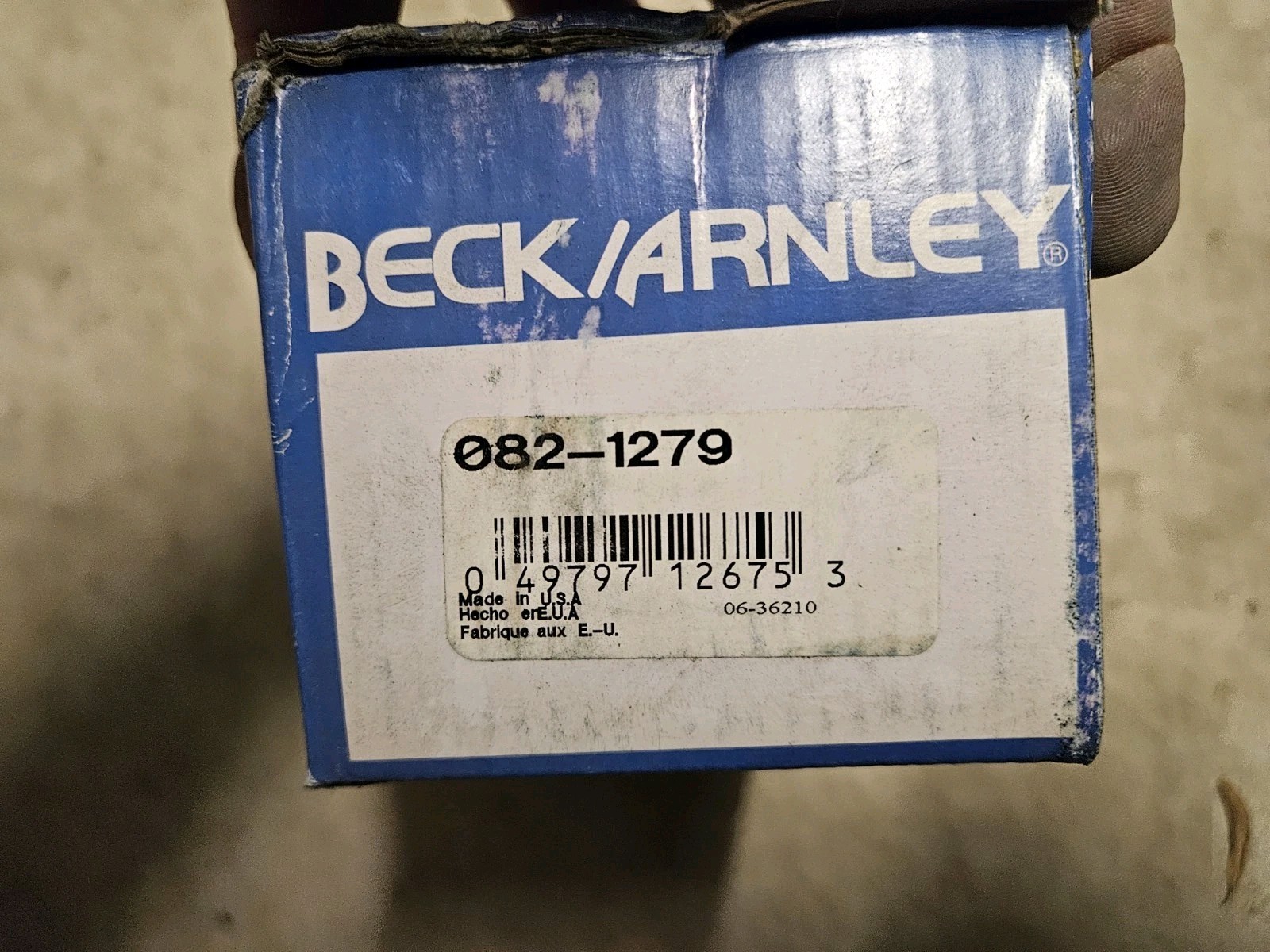 NEW BECK/ARNLEY 082-1279 Front Disc Brake Pad fits 86-92 Toyota Supra