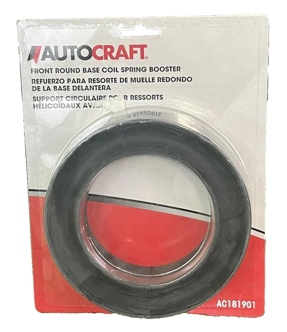 AutoCraft AC181901 Front Round Base Coil Spring Booster 1.6\