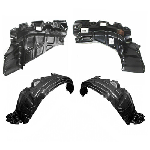 New Front Fender Liner & Undercover Splash Guard Set For 04-06 Scion xA