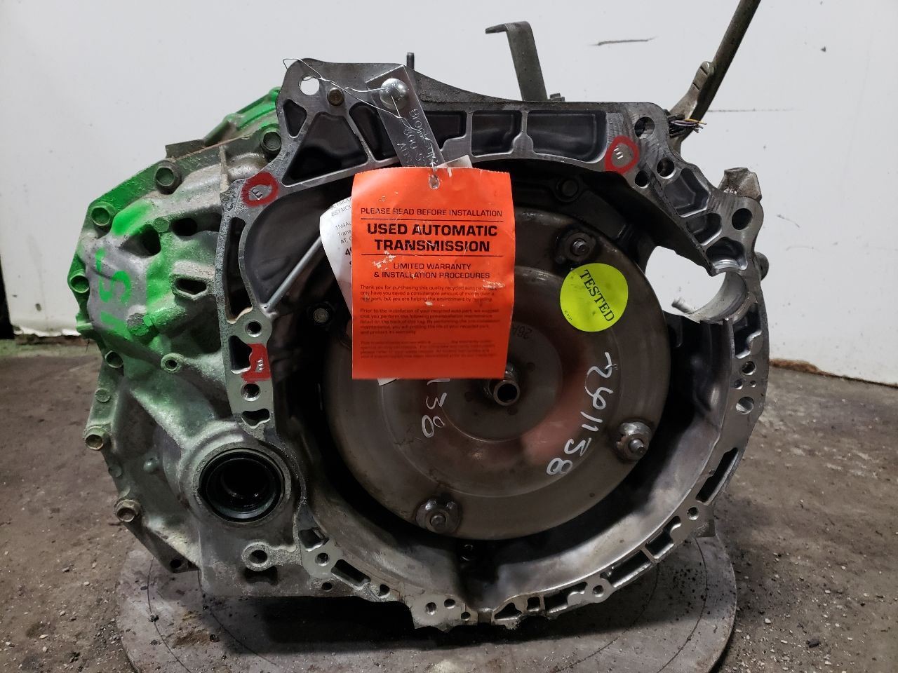 2014-2018 Nissan Altima Automatic Transmission 2.5L 4 Cylinder CVT OEM 1616711